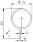 Preview: Athmer Fingerschutz-Profil BO 22/1750